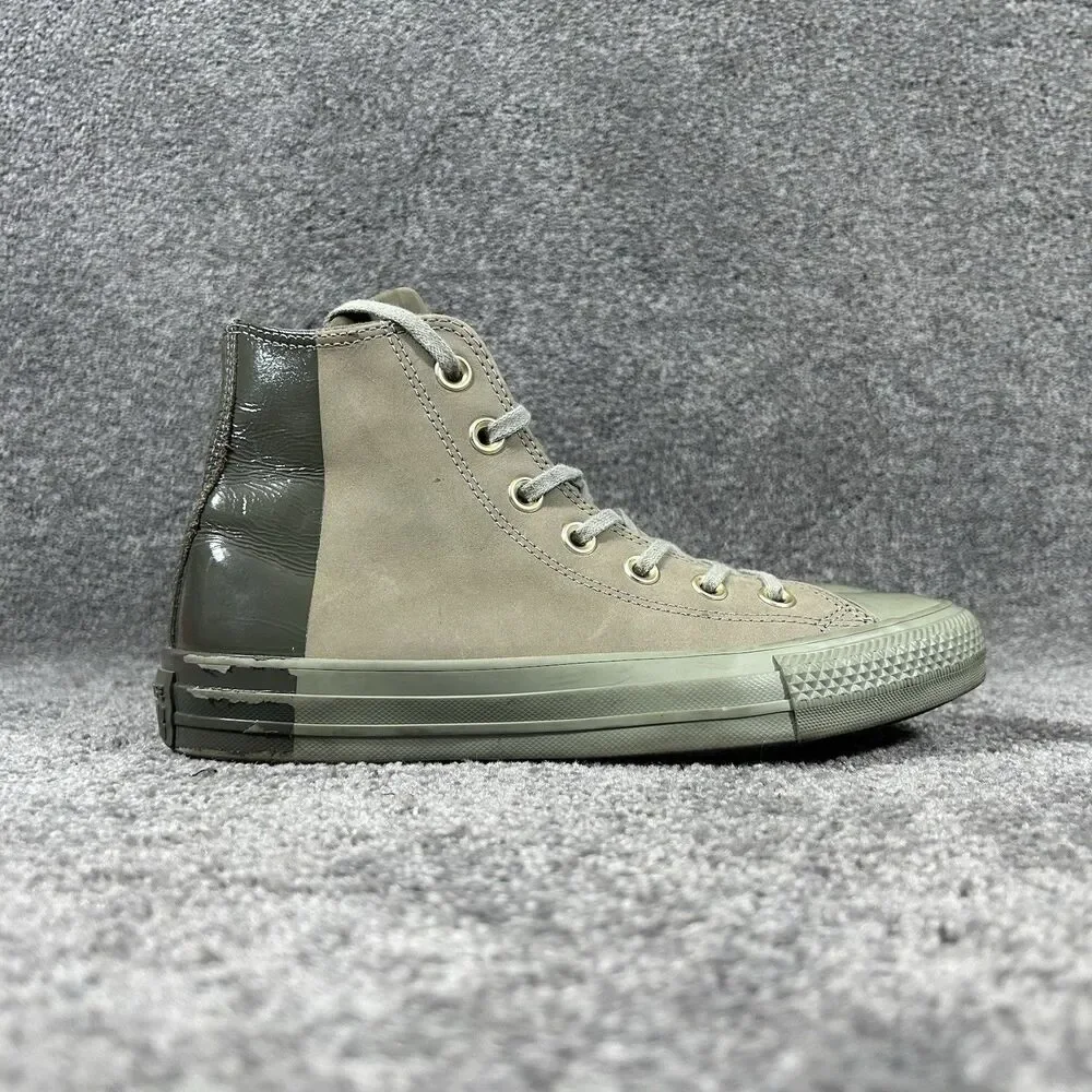 Converse Chuck Taylor All Star Hi Women’s Sz 6.5 Green Two Tone Athletic Shoes